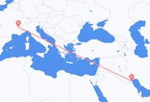 Flyrejser fra Kuwait City til Grenoble