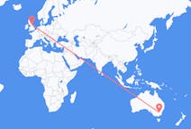 Flights from Wagga Wagga, Australia to Durham, England, the United Kingdom