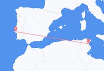 Flyg från Enfidha, Tunisien till Lissabon, Portugal