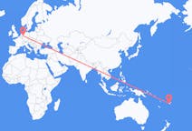 Flyreiser fra Nadi, Fiji til Dortmund, Tyskland