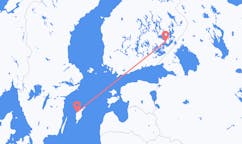 Vols depuis la ville de Visby vers la ville de Savonlinna