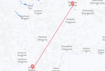 Vluchten van Kaluga naar Moskou