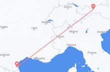 Flug frá Perpignan, Frakklandi til Innsbruck, Austurríki
