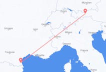 Flug frá Perpignan, Frakklandi til Innsbruck, Austurríki