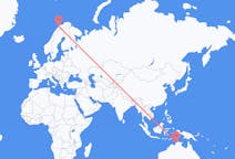 Flyrejser fra Darwin, Australien til Tromsø, Norge