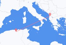 Flyg från Sétif, Algeriet till Tirana, Albanien