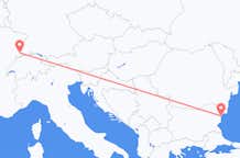 Flyreiser fra Mulhouse, til Varna