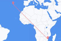 Flyrejser fra Vilankulo, Mozambique til São Roque do Pico, Portugal