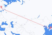 Flights from Okayama to Kuopio