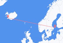 Flights from Mariehamn to Reykjavík