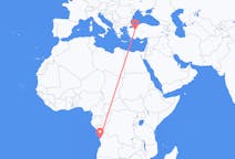 Flights from Luanda to Kütahya