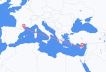 出发地 塞浦路斯出发地 拉纳卡目的地 法国佩皮尼昂的航班