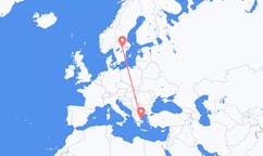 Flights from Örebro, Sweden to Skiathos, Greece