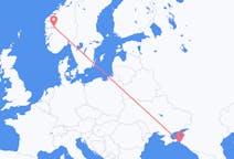 Flights from Anapa, Russia to Sogndal, Norway
