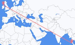 Flyreiser fra Phuket City, til Derry