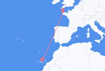 Loty z miasta Las Palmas do miasta Brest
