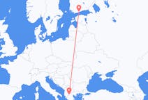 Loty z miasta Helsinki do miasta Kastoria