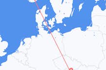 Flights from Kristiansand to Vienna