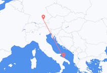 Flyrejser fra Bari, Italien til München, Tyskland