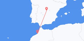 Flyrejser fra Marokko til Spanien