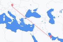 Flyrejser fra Bahrain Island til Wien