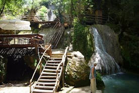 Excursion d'une journée au paradis caché de la cité antique de Side à Manavgat et aux 3 cascades au départ d'Alanya