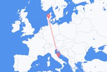 Flyg från Pescara, Italien till Billund, Danmark