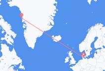 Fly fra Upernavik til Sønderborg