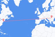 Flyreiser fra New York, USA til Sibiu, Romania