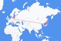 Flights from Yamagata, Japan to Łódź, Poland