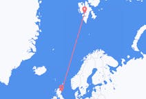 Vols d’Aberdeen vers Svalbard