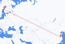 Flights from Nanjing to Vaasa