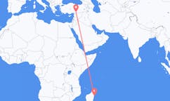出发地 马达加斯加布拉哈島目的地 土耳其加濟安泰普的航班