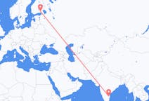 Flyrejser fra Tirupati, Indien til Lappeenranta, Finland