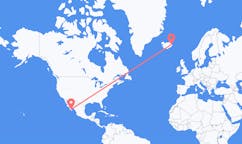 Flyg från La Paz, Mexiko till Egilsstaðir, Island