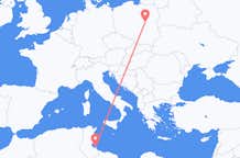 Flights from Djerba to Warsaw