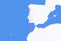 モロッコのから カサブランカ (チリ)、ポルトガルのへ ポルトフライト