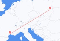 Flights from Lublin, Poland to Montpellier, France