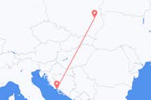 Flyreiser fra Lublin, Polen til Split, Kroatia