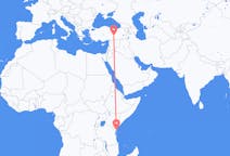 Flyrejser fra Ukunda, Kenya til Malatya, Tyrkiet