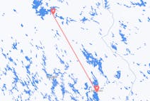 Vluchten van Kajaani naar Joensuu