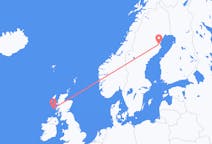 Flights from Tiree, the United Kingdom to Skellefteå, Sweden