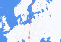 出发地 克罗地亚出发地 奧西耶克目的地 芬兰瓦萨的航班