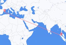 Flights from Medan, Indonesia to Palma de Mallorca, Spain
