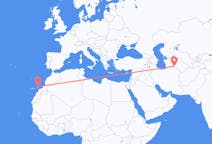 Flights from Ashgabat to Lanzarote