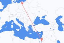 Flyrejser fra Akaba, Jordan til Bydgoszcz, Polen