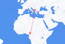 Flyrejser fra Yaoundé til Korfu
