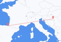 Fly fra Osijek til San Sebastián