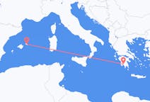 出发地 希腊出发地 卡拉马塔目的地 西班牙Mahon的航班