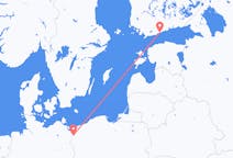 Flights from Helsinki, Finland to Szczecin, Poland